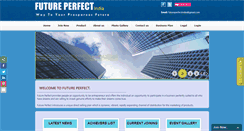 Desktop Screenshot of futureperfectindia.com